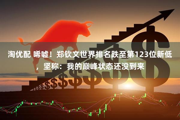 淘优配 唏嘘!郑钦文世界排名跌至第123位新低,坚称:我的巅峰状态还没到来
