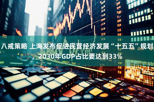 八戒策略 上海发布促进民营经济发展“十五五”规划，2030年GDP占比要达到33%